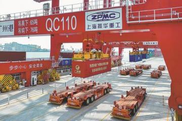 Automated terminal opens in Nansha port